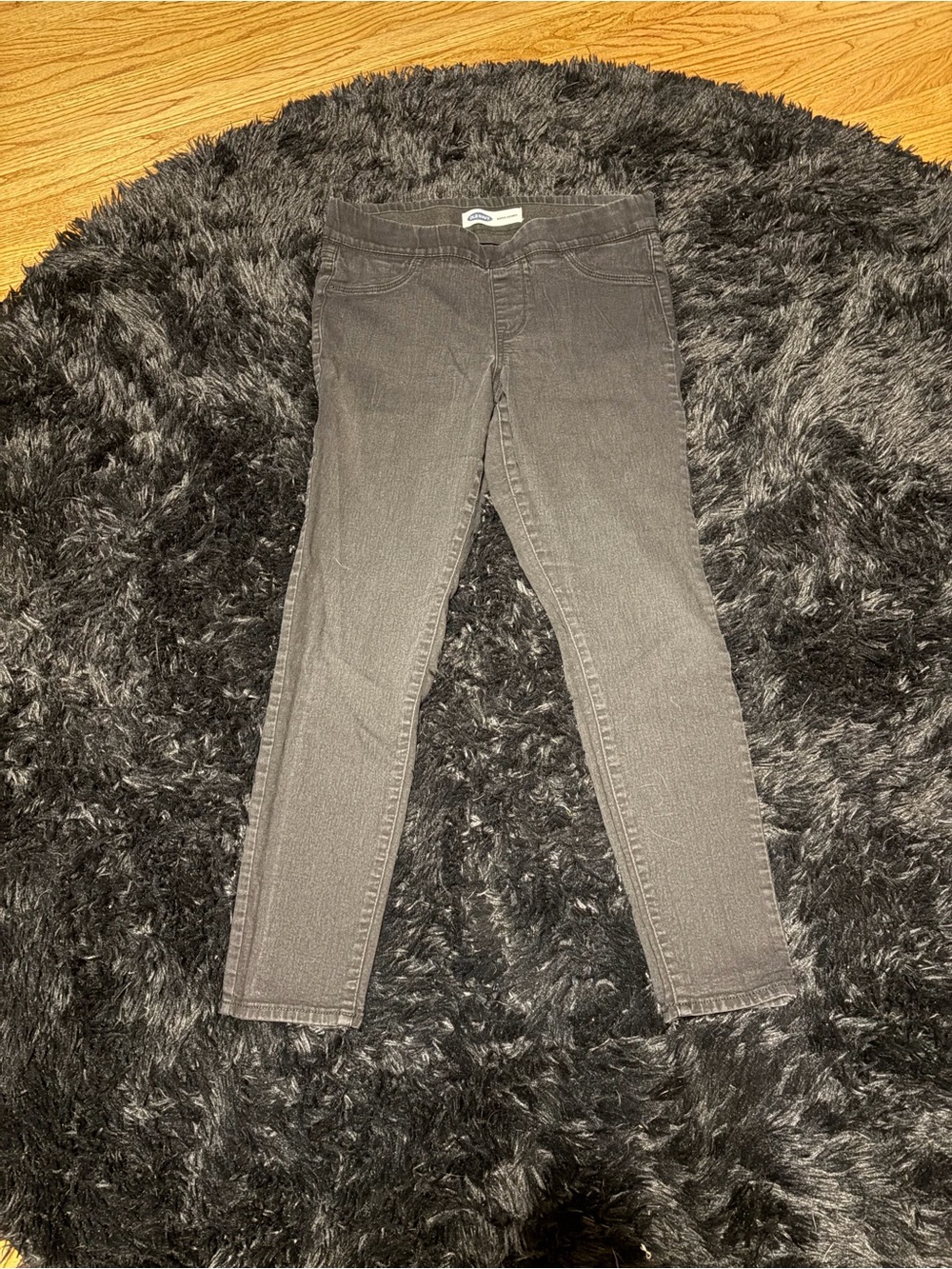 Old Navy Women's Black Super Skinny Pull On Jeans